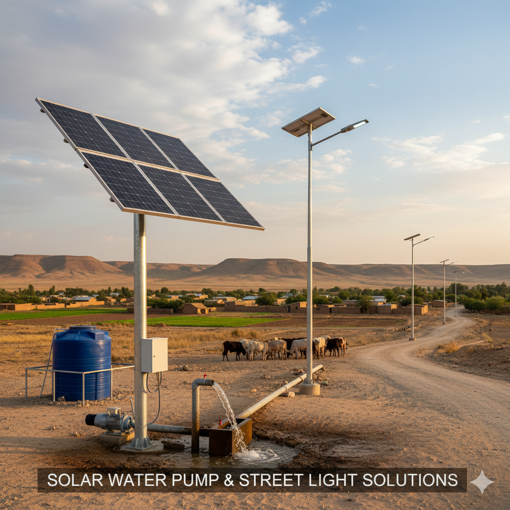 Solar Water Pump & Street Light